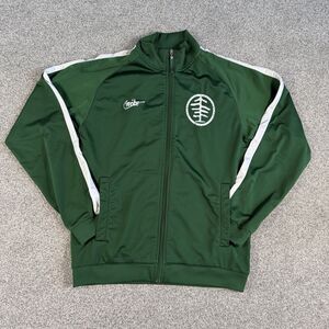 Nike Team Oregon Ducks Track Club Jacket Full Zip Embroidered Men’s Medium